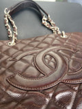 Cabas tote bag Chanel marron