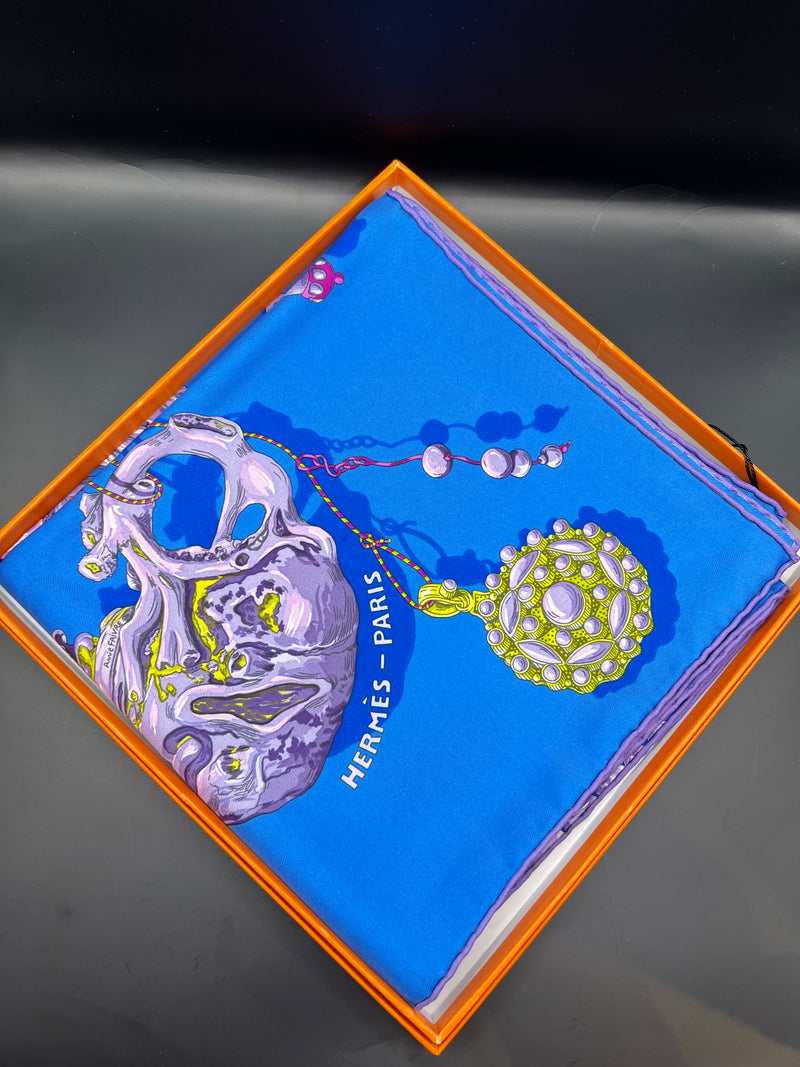 Foulard Hermès Rêves de corail