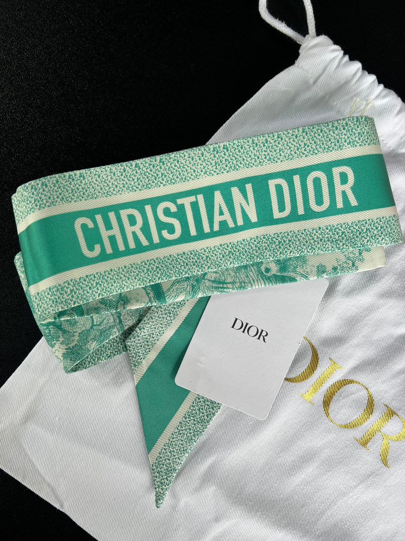 Foulard Mitzah Dior bleu