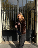 Blouson en vison court