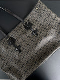 Cabas Céline noir/gris vintage