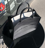 Tote Bag Christian Dior cuir noir