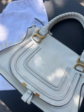 Sac Chloé « La Marcie » blanc avec housse