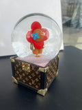 Boule de neige-boîte à musique Louis Vuitton