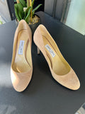 Escarpins Jimmy Choo daim taupe avec boîte