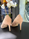 Escarpins Jimmy Choo daim taupe avec boîte