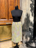 Tailleur jupe Chanel coloré
