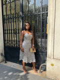 Robe sequins 100% soie