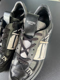Basket Valentino noire avec ruban