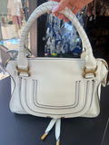 Sac Chloé « La Marcie » blanc avec housse