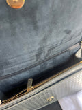 Pochette ceinture Dior « Montaigne » argent avec housse