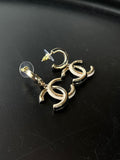 Boucles d'oreilles pendantes CC Chanel