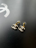 Boucles d'oreilles pendantes CC Chanel