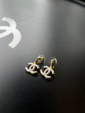 Boucles d'oreilles pendantes CC Chanel