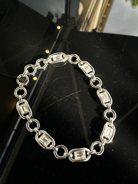 Ras de cou à strass Dior