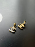 Boucles d'oreilles pendantes CC Chanel