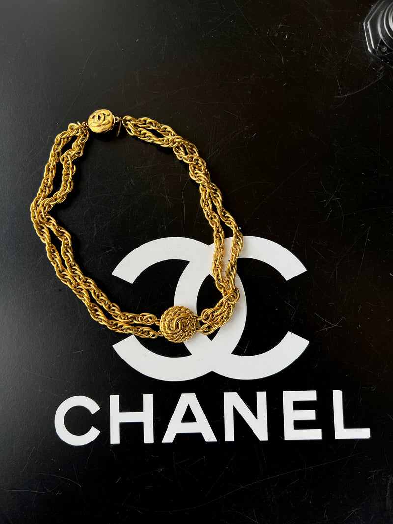 Collier Chanel Vintage