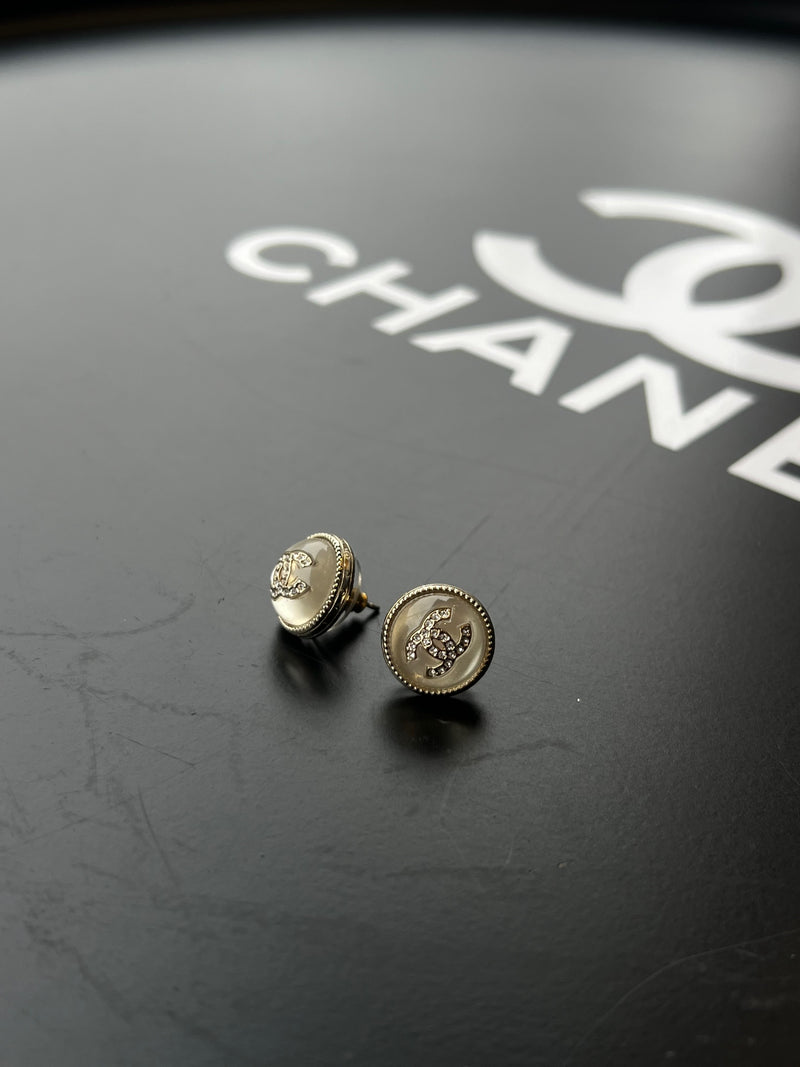 Boucles d'oreilles ronde Chanel