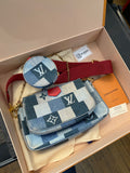 Sac Denim Patchwork Louis Vuitton