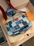 Sac Denim Patchwork Louis Vuitton