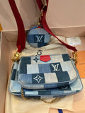 Sac Denim Patchwork Louis Vuitton