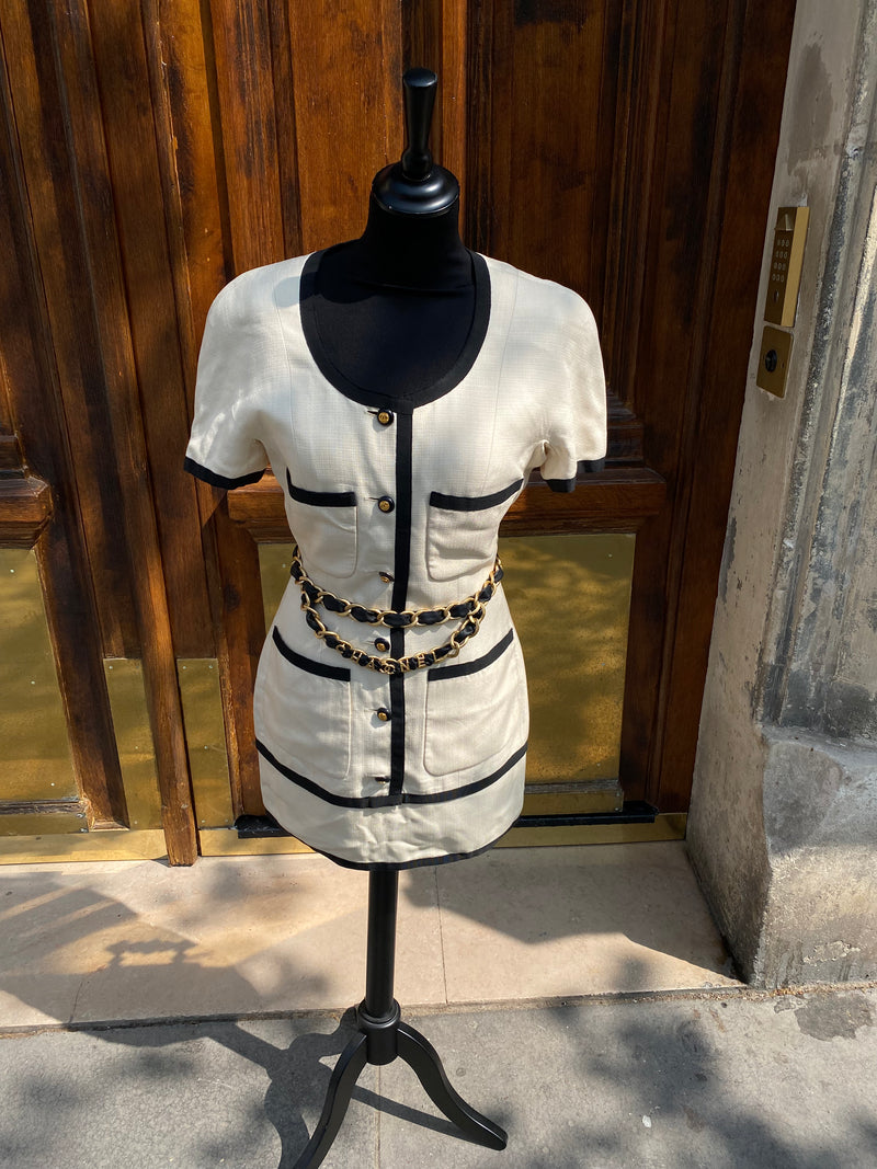 Robe galon Chanel