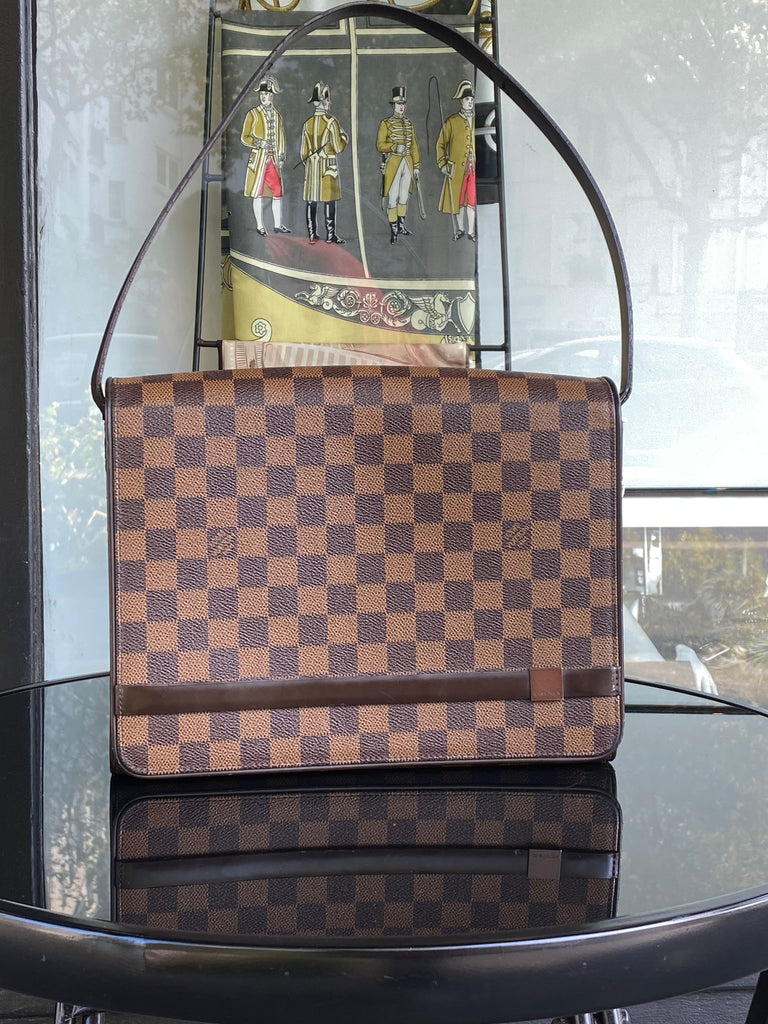 Louis Vuitton Damier Ebene Canvas Tribeca Long Bag