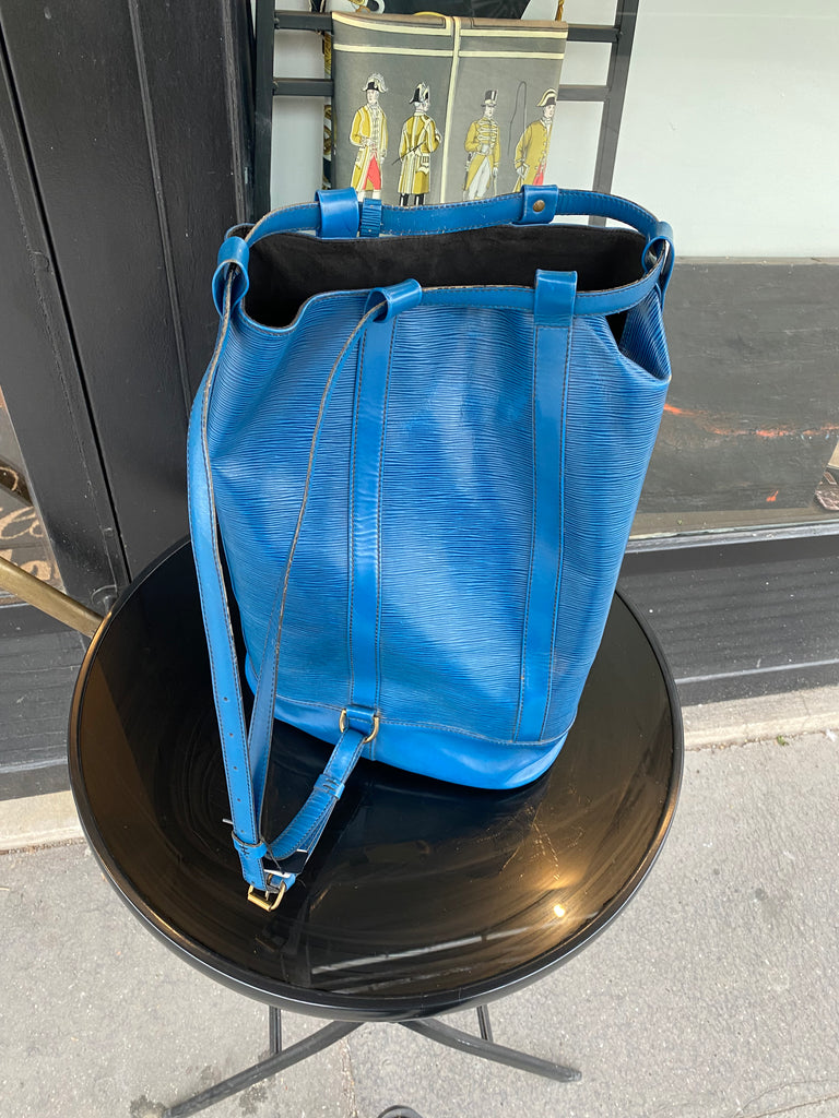 Sac a dos top louis vuitton bleu