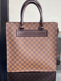 Cabas plat damier ébène Louis Vuitton