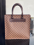 Cabas plat damier ébène Louis Vuitton