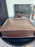 Cabas plat damier ébène Louis Vuitton